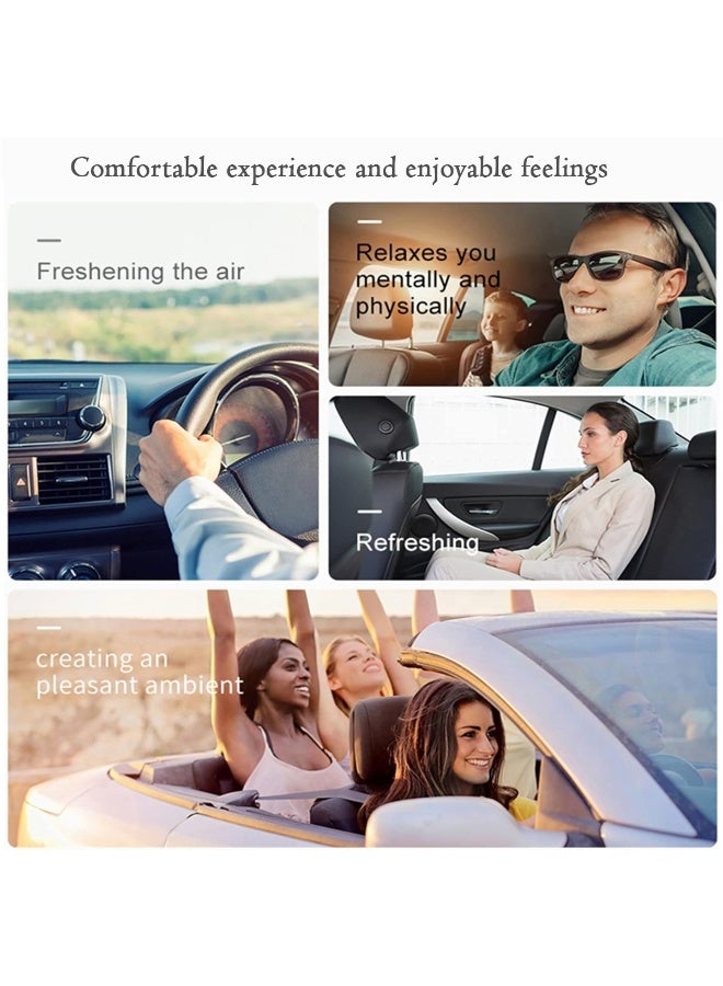 Hanging Car Air Freshener Apple Scent, Natural Essential Oil Diffuser Bottle, Alcohol-Free & Non-Toxic, Long-Lasting Fresh Fragrance for Car, Home & Office - Image 5